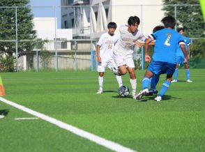 市立前橋DF津久井瑛斗「体力の向上と足元のボールタッチを良くしたい」