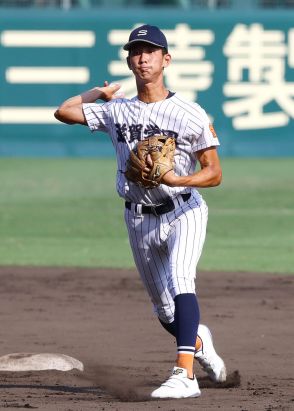 【甲子園】滋賀学園のプロ注目遊撃手・岩井天史２安打も８強敗戦「楽しめた」大卒プロ入り目指す