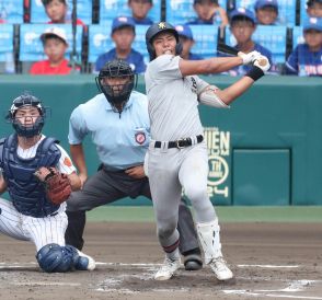 【甲子園】青森山田が春夏通じて初の４強　吉川勇大が木製バットで決めた「目標にしているのは日本一」