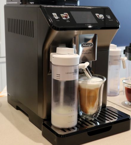 5分で「水出しコーヒー」　コーヒーマシン最上位機　9月発売、デロンギ