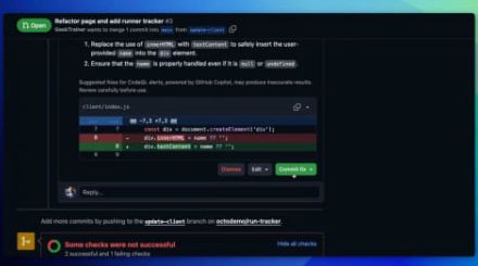 GitHub、脆弱性の検出と修正提案を行う「GitHub Copilot Autofix」を発表