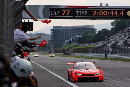 「シビックタイプR」が悲願の初勝利！ SUPER GT第4戦富士GT500クラスはホンダが1-2フィニッシュを飾りました