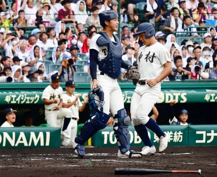 【速報】〈2024夏の甲子園〉神村学園、2年連続4強入り　大社を8-2で破る