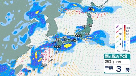 台風9号が北上　沖縄は警報級の大雨の恐れ　台風から離れた九州南部や四国でも非常に激しい雷雨か【今後の雨と風のシミュレーション・3時間ごと】