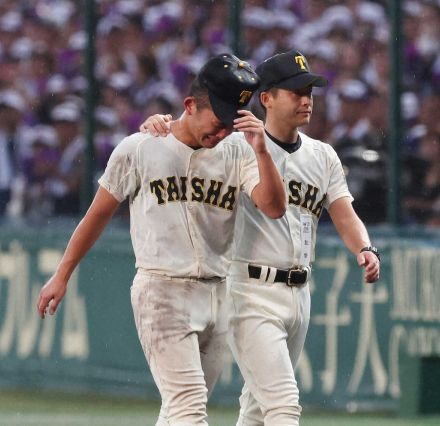 【甲子園】大社のエース馬庭は進路明言せず「まだ分かりません」　魂の4試合計492球　快進撃の立役者