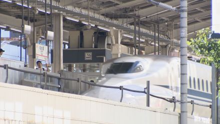 お盆の東海道新幹線　前年比7％増加　計画運休も