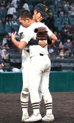 【甲子園】公立の星・大社はベスト８と大健闘　試合直後に出雲市内には大きな虹がかかる