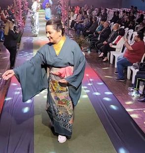 《ブラジル》モデル96人の大半が非日系人＝第3回着物ファッションショー＝日本文化普及に新しい試み