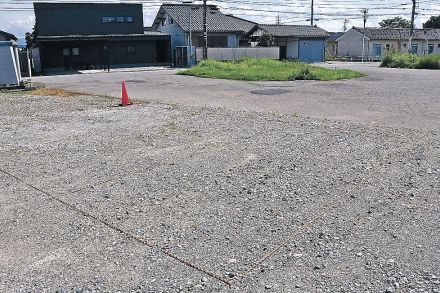 熊野住民がバス振興策　富山市、地鉄協力でバス停に駐車場　パーク＆ライド実験開始