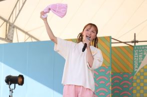 ＜Dream Ami＞静岡・駿府城公園で「E-girls」のヒット曲熱唱　3000人の観客から「可愛い～」と歓声