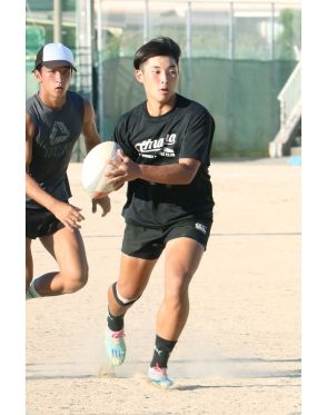 廣畑選手（熊野高２年）日本代表に　ラグビー１７歳以下、和歌山県内からは初