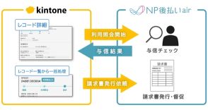 kintoneと後払い決済の連携で顧客管理から請求まで　ジョイゾーが連携プラグインを開発