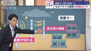 ゲリラ雷雨でなぜ停電する？　雷の電圧は“1億ボルト”…復旧に時間差がある理由