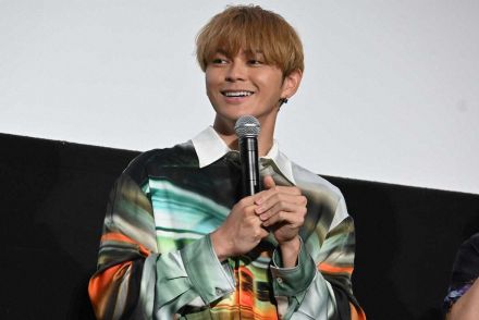 眞栄田郷敦　兄のサプライズに気付いてしまい…　主演映画「ブルーピリオド」公開記念舞台あいさつ