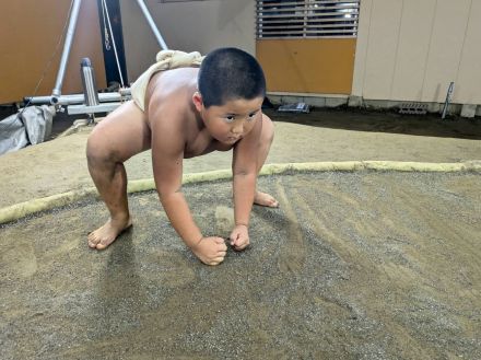 松本選手（館山）が関東小学生相撲優勝大会へ（千葉県）