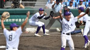 初の決勝へ扉開けた「バックホーム」　関東一・飛田優悟　夏の甲子園