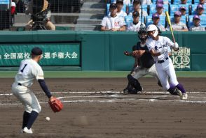 【甲子園】関東第一２年越後駿祐ノーノー阻止＆逆転口火「絶対に自分が打って３年生を日本一に」