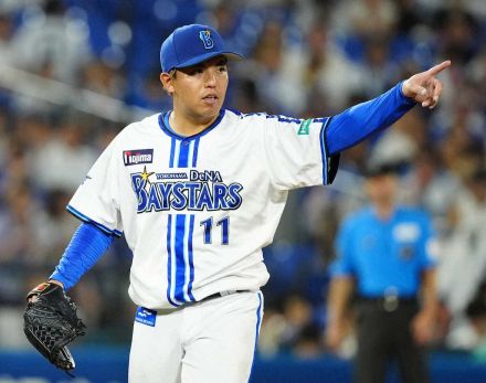 DeNA・東克樹、2年連続3度目の2桁となる10勝目　チームを3連勝に導く