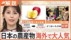 青森のりんご 台湾で爆売れ…さつまいも ヨーロッパで好評、日本の農産物を海外へ 最大級の商談会【Nスタ解説】