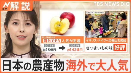 青森のりんご 台湾で爆売れ…さつまいも ヨーロッパで好評、日本の農産物を海外へ 最大級の商談会【Nスタ解説】