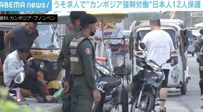 うそ求人で“カンボジア強制労働” 日本人12人保護