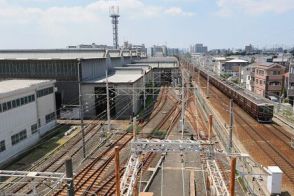 大阪メトロ堺筋線「飛び地」にある車両基地の内側　利用者が知らない、「東吹田検車場」ならではの作業とは？