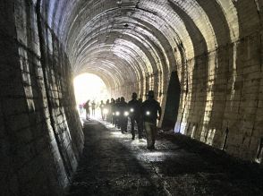 開通してたらどんな未来が…未完の鉄路たどるツアー　町課長が企画