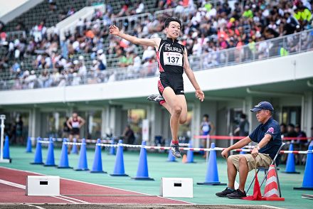 人口2400人、5か月屋外練習できない北国から全中4位　藤原拓也、土壇場のジャンプで伸ばした17cm