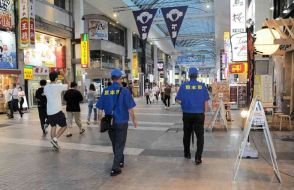 風俗店スカウト、客引きに注意を　人流戻る熊本市の繁華街　熊本県警など「きっぱり断って」