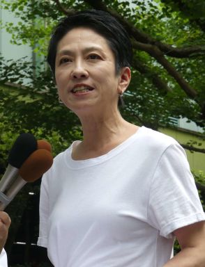 蓮舫氏「与党も野党も内向き」外部の目で苦言「メディアも相変わらずノリノリな視聴率至上主義」