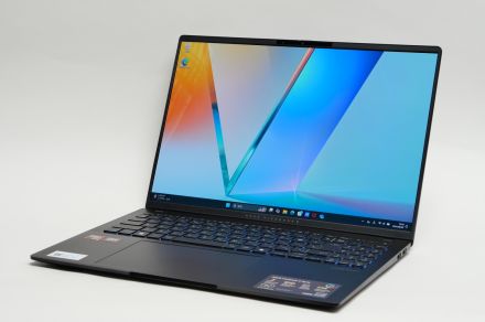 ASUS「Vivobook S 16 M5606WA」レビュー。Copilot+準拠性能なのに未認定、シンプルにRyzen AI 9 HX 370が強力