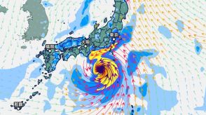 【台風情報】台風10号　来週本州直撃か　発達しながら北上し、最大瞬間風速は50m予想【雨・風シミュレーション24日（土）～27日（火）】気象庁の予想進路図