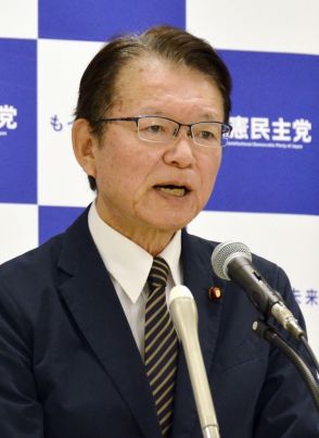 立民・長妻氏、自民総裁選に苦言　「誰もが裏金問題に沈黙」