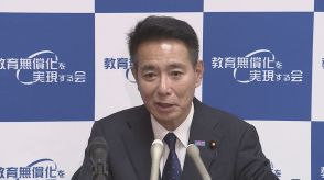 教育・前原代表　政党合流含む協議を維新と始める考え