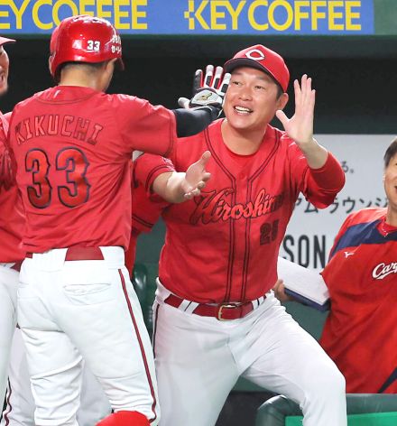 【広島】矢野が延長Ｖ打！天王山に勝ち越して巨人に２差　０―１の９回は小園が戸郷の完封阻止打