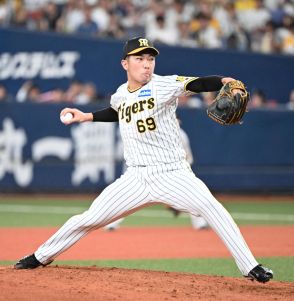 【阪神】石井大智、自己最速更新155キロ 　18試合連続無失点「なんとか耐えて、一丸に」