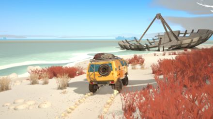 荒廃した惑星を「バン」で旅しながら行方不明の妹を探すアドベンチャーゲーム『Caravan SandWitch』が9月12日に発売決定。地中海に接するプロヴァンス地方のような風景とSF世界が融合したビジュアルが特徴