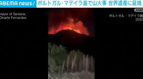 ポルトガル・のマデイラ島で山火事 世界遺産の照葉樹林にも延焼