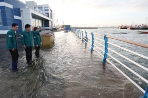 海水面が上昇する「大潮」に台風まで重なる…２３日までピーク＝韓国