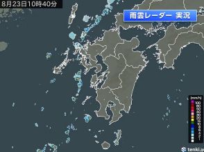 九州　23日　急な雷雲の発生と厳しい残暑に注意　来週初めは台風10号接近のおそれ