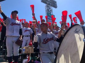 京都国際の応援席から「バファエール」　リンクする歩み　夏の甲子園