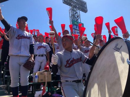 京都国際の応援席から「バファエール」　リンクする歩み　夏の甲子園