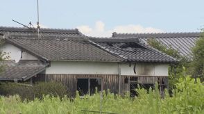 焼け跡から見つかった遺体は80代の夫婦　木造住宅を全焼した火事　福岡・豊前市