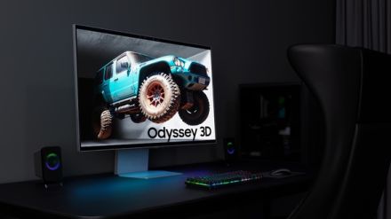 サムスンが、グラスなしで立体視可能な「Odyssey 3D」をグローバル発表