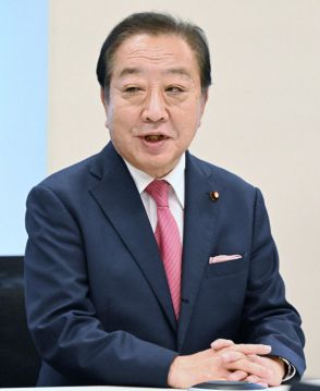 立憲代表選、野田元首相が出馬に向け調整　枝野前代表に続き