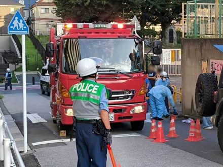 【速報】船橋で子どもはねられる　小学生か、病院に搬送