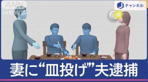 「俺が作った料理に触るな」妻に皿を投げつけ夫逮捕 直前に“意味の分からない通報”