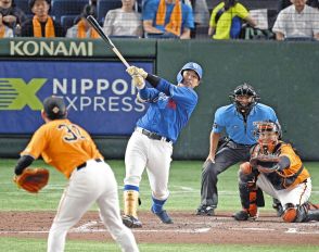 中日・宇佐見真吾、昨年8月以来の今季1号2ラン　初回にも先制2点タイムリー放ち、きょう4打点の大活躍