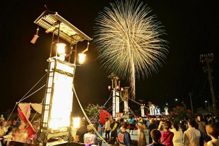 輪島大祭、能登半島地震で今年は縮小も　被災の町をキリコが照らす