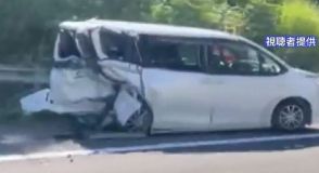 渋滞で止まっていた車に追突…中央道で2台絡む事故　追突された車の6人…東京・東村山市の男性1人重体、東京と神奈川の男性5人が重軽傷　